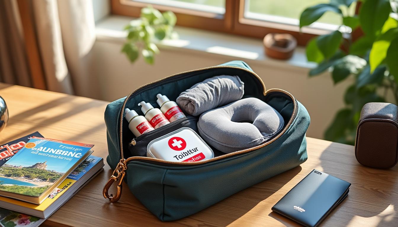 découvrez l'essentiel à mettre dans votre trousse de voyage pour partir l'esprit tranquille : liste complète, astuces et conseils pour ne rien oublier et voyager sereinement.