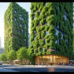 découvrez comment le jardin vertical apporte fraîcheur et esthétique naturelle aux façades des immeubles en milieu urbain, améliorant ainsi le confort et l'environnement citadin.