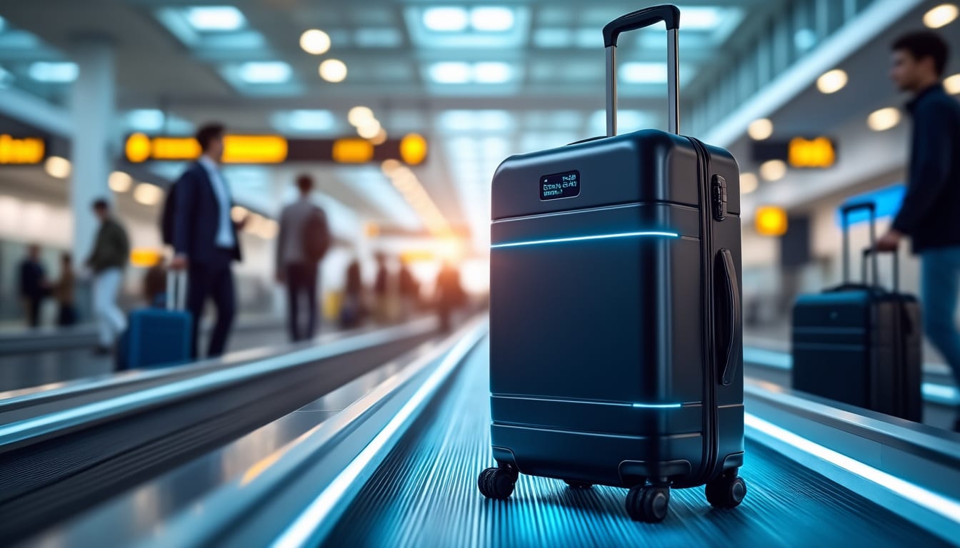 découvrez comment le bagage connecté révolutionne les voyages en évitant la perte de valises dans les hubs aéroportuaires grâce à la technologie de suivi avancée.