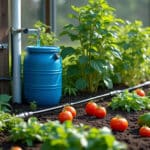 découvrez comment un récupérateur d'eau de pluie peut alimenter efficacement l'arrosage automatique de votre potager, pour un jardinage écologique et économique.