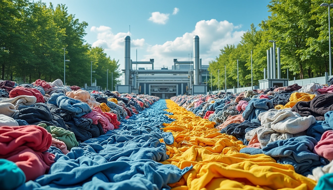 découvrez comment le recyclage textile contribue à diminuer l'empreinte carbone de la mode éphémère en favorisant une industrie plus durable et respectueuse de l'environnement.